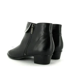 dames enkellaarzen blauw