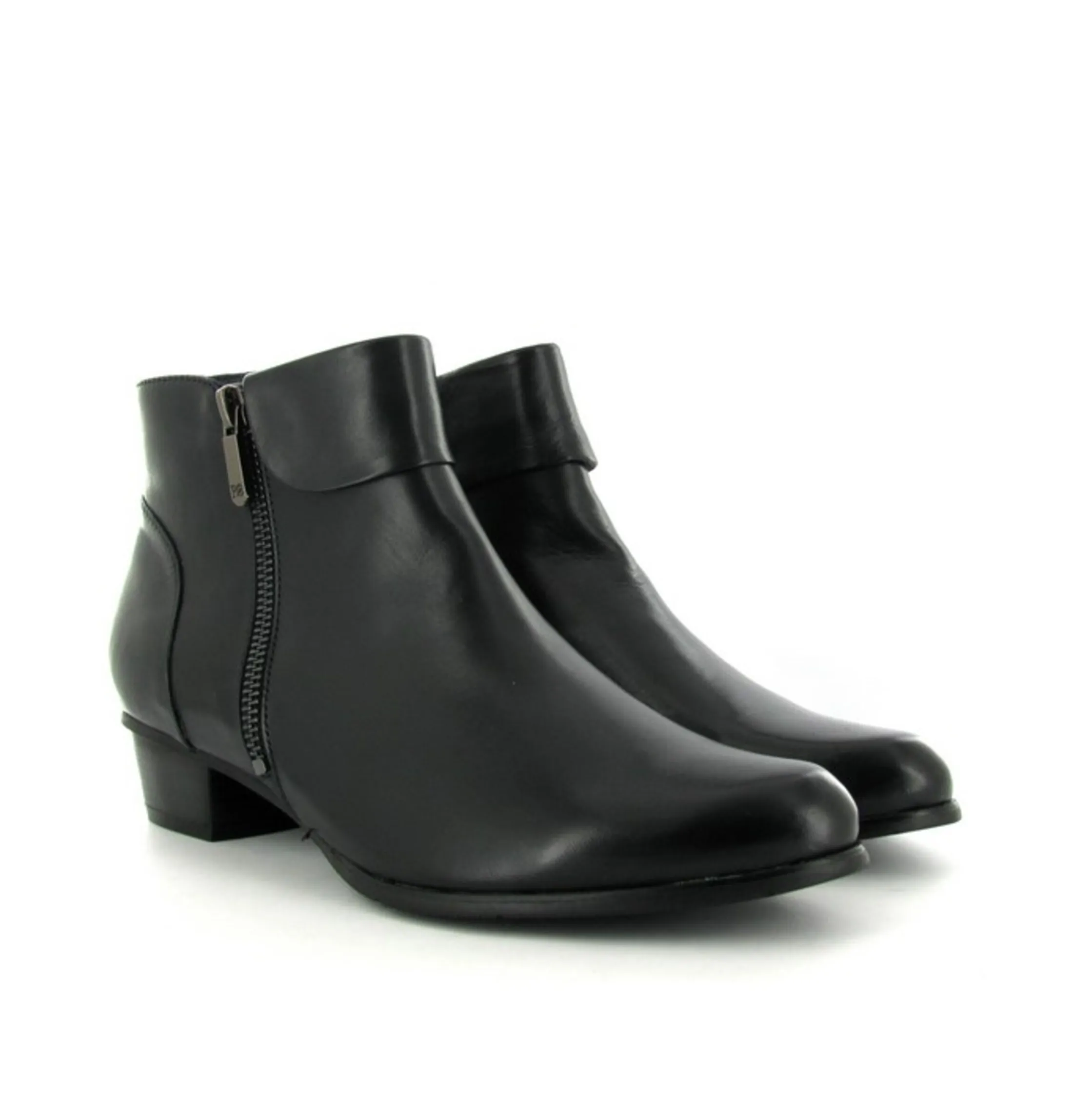 dames enkellaarzen blauw