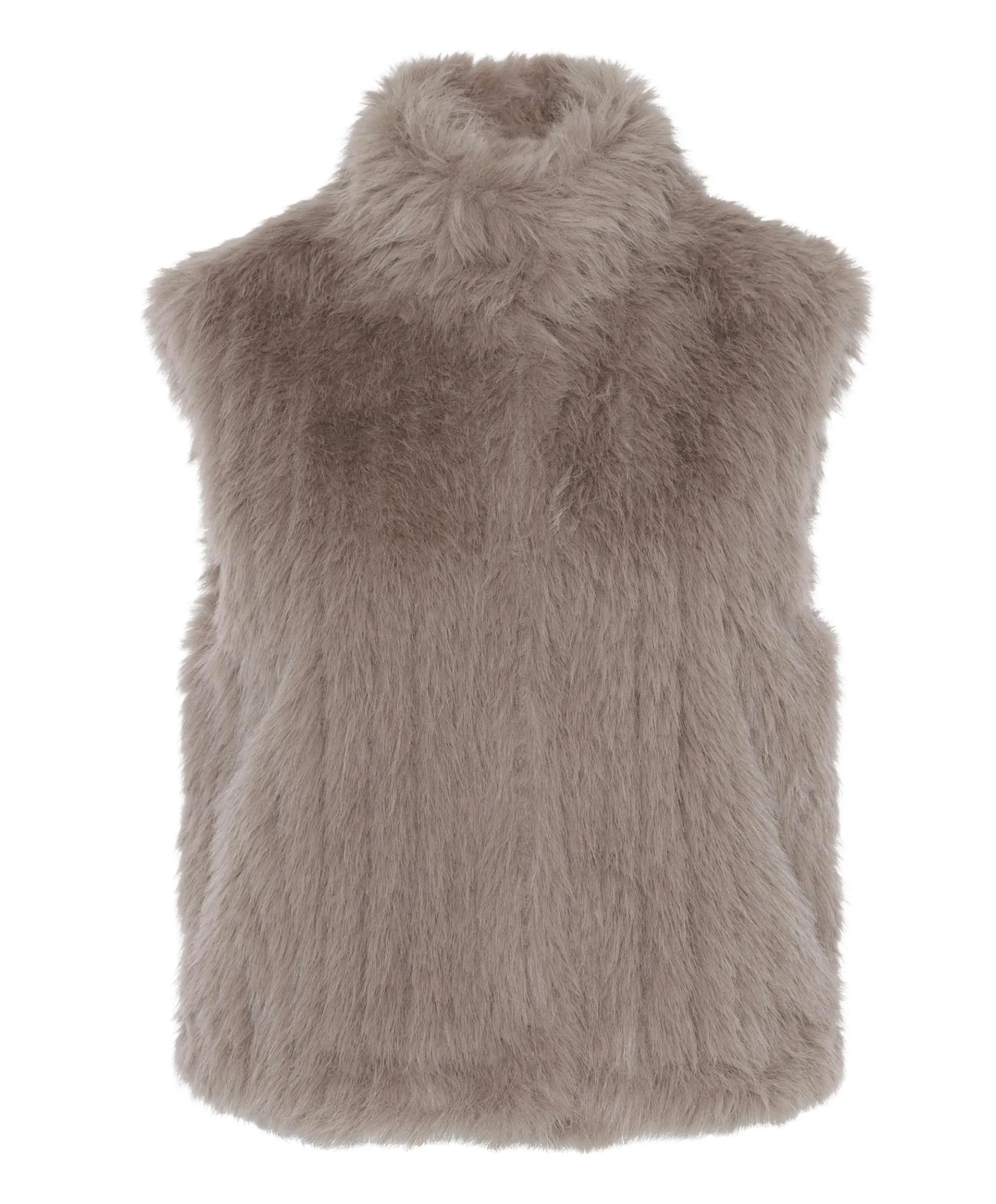 Dames gilet beige