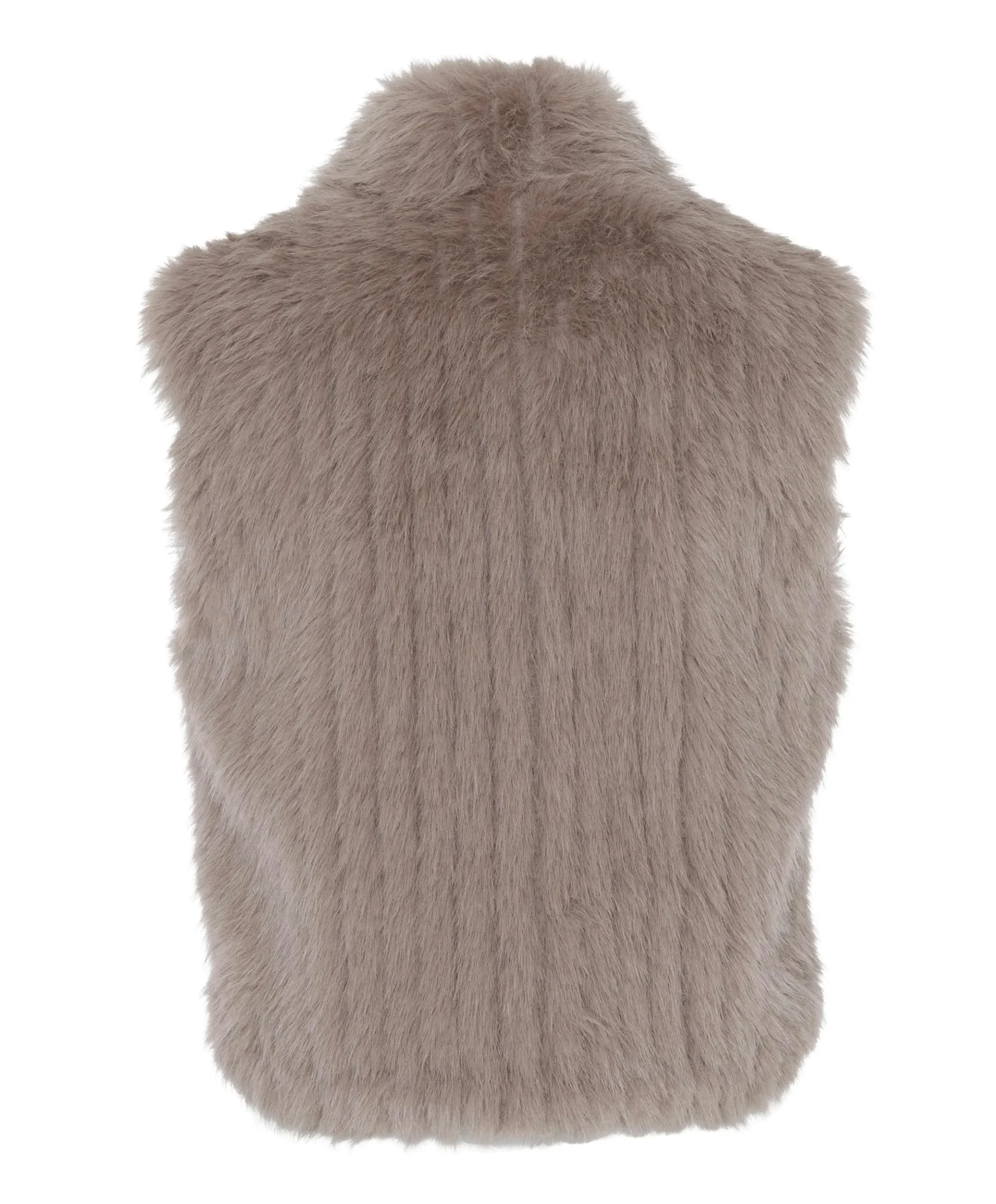 Dames gilet beige