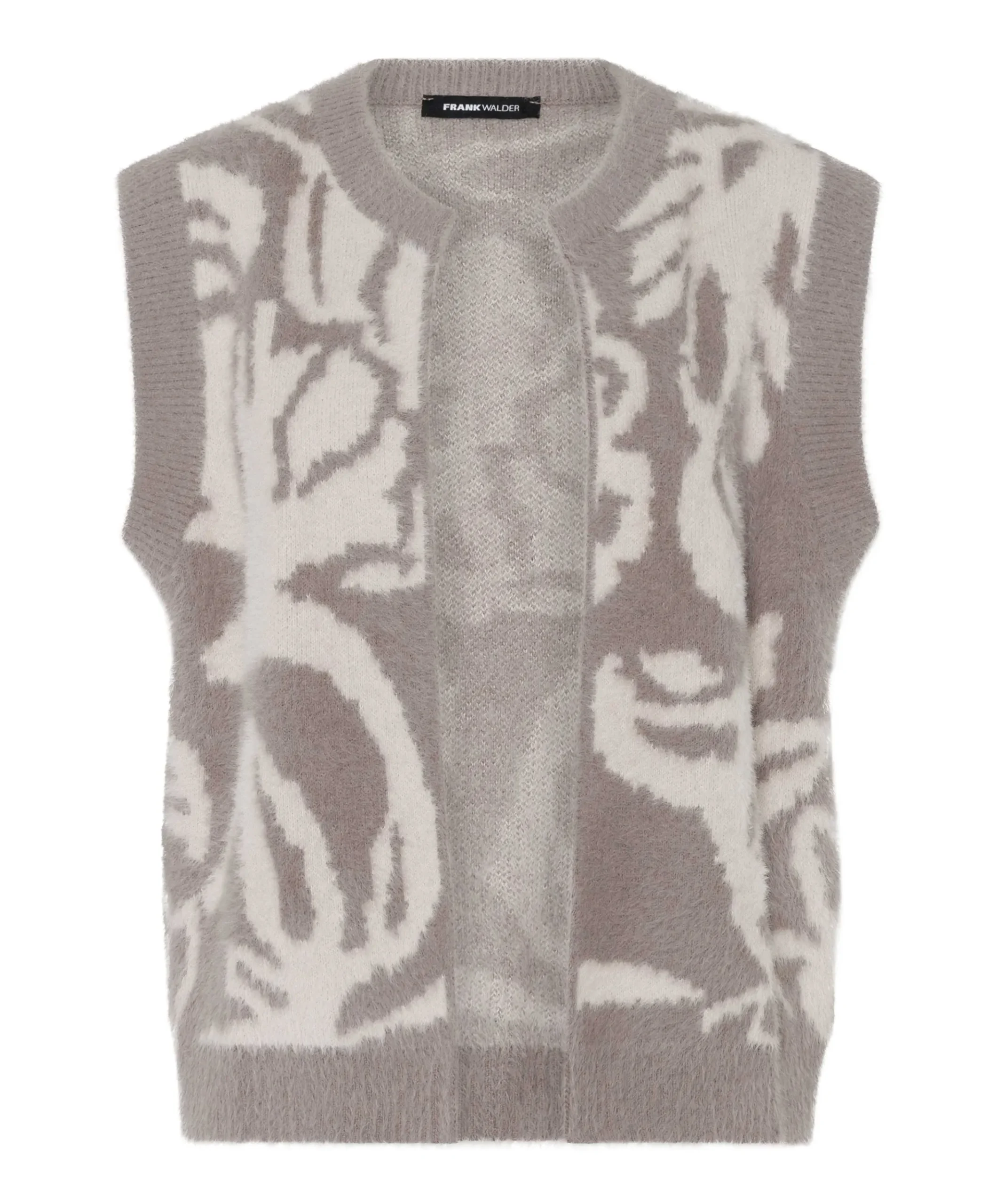 Dames gilet beige