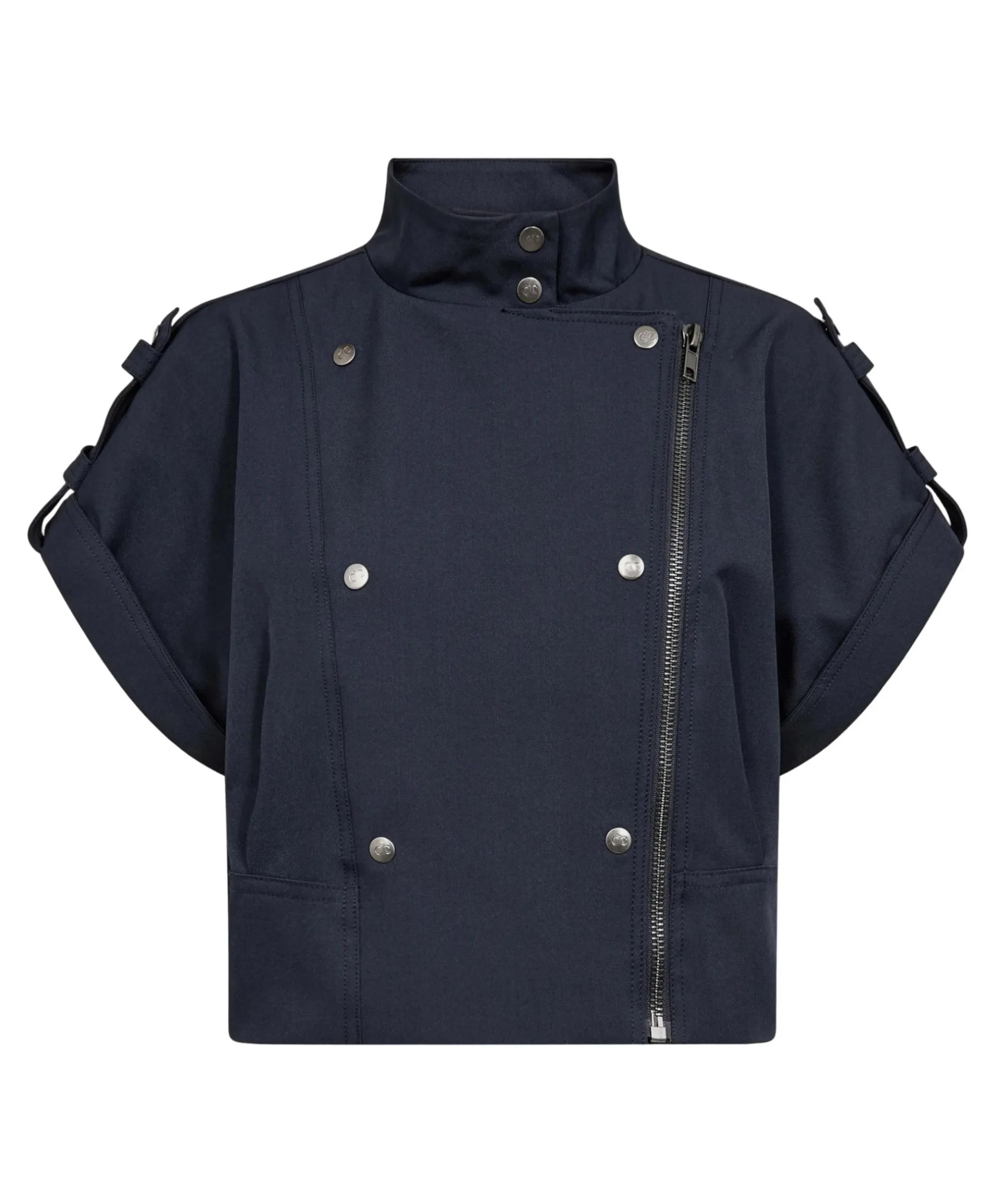 Dames gilet blauw