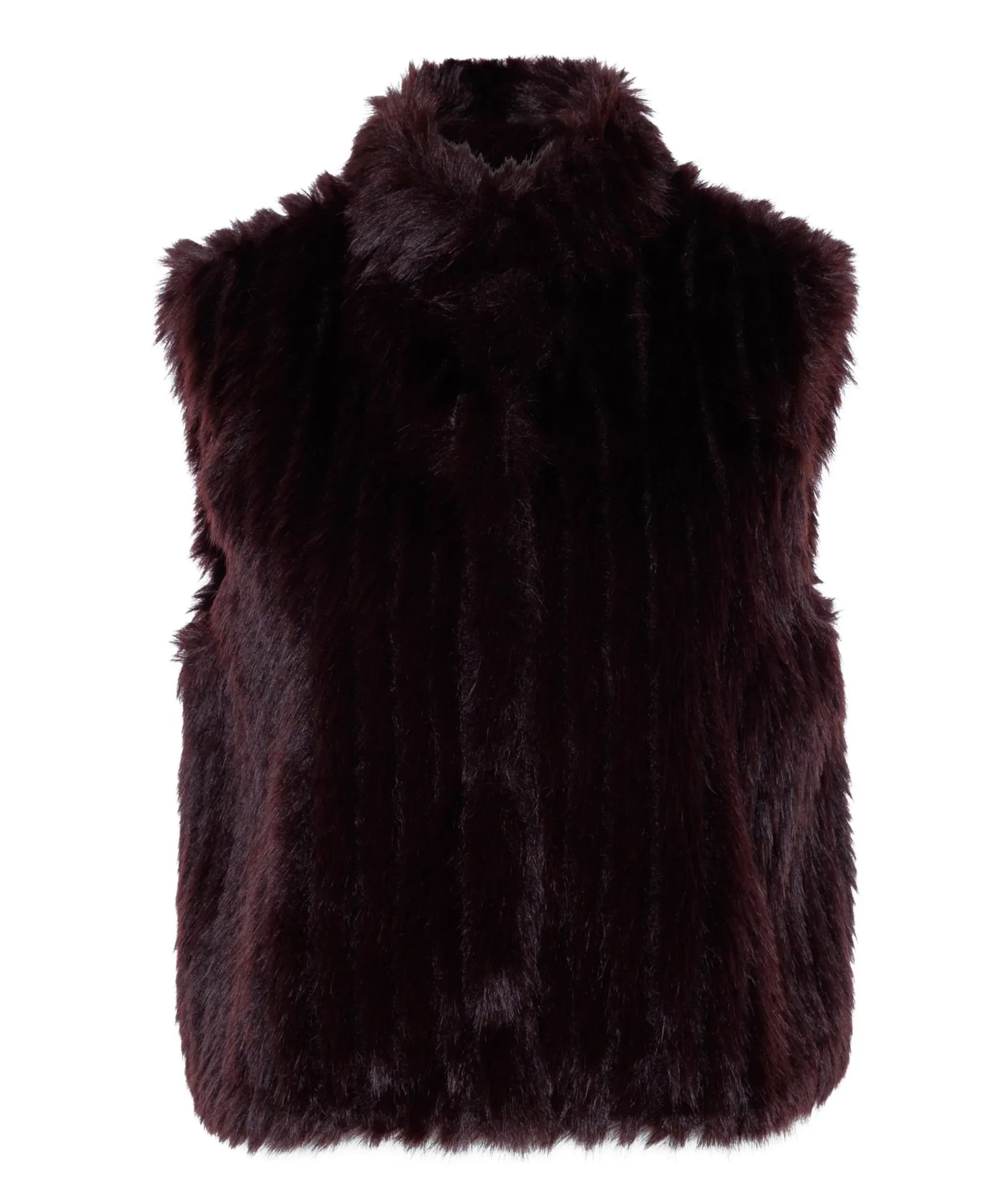 Dames gilet bordeaux