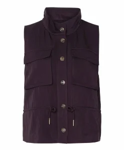 Dames gilet bordeaux