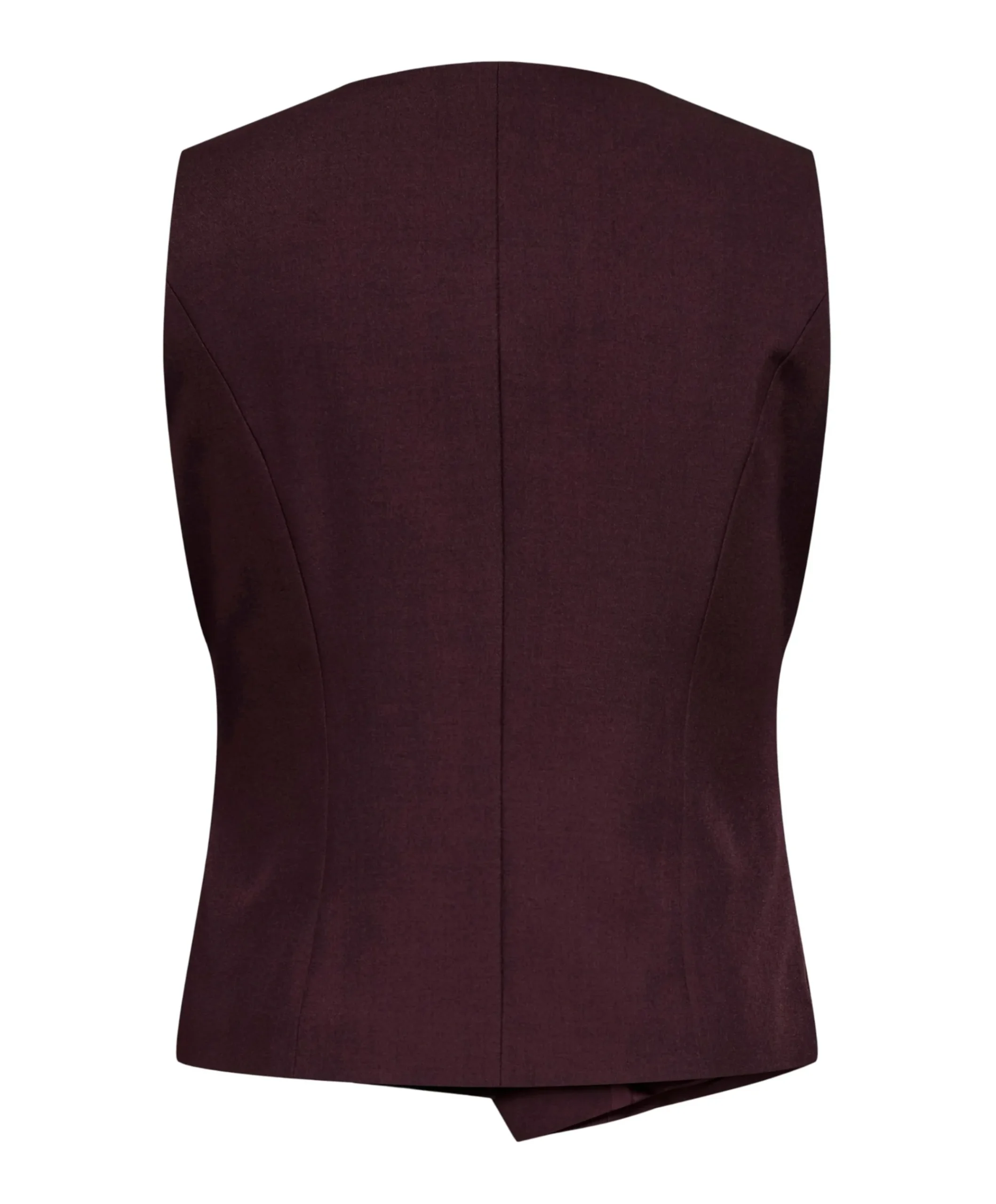 Dames gilet bordeaux