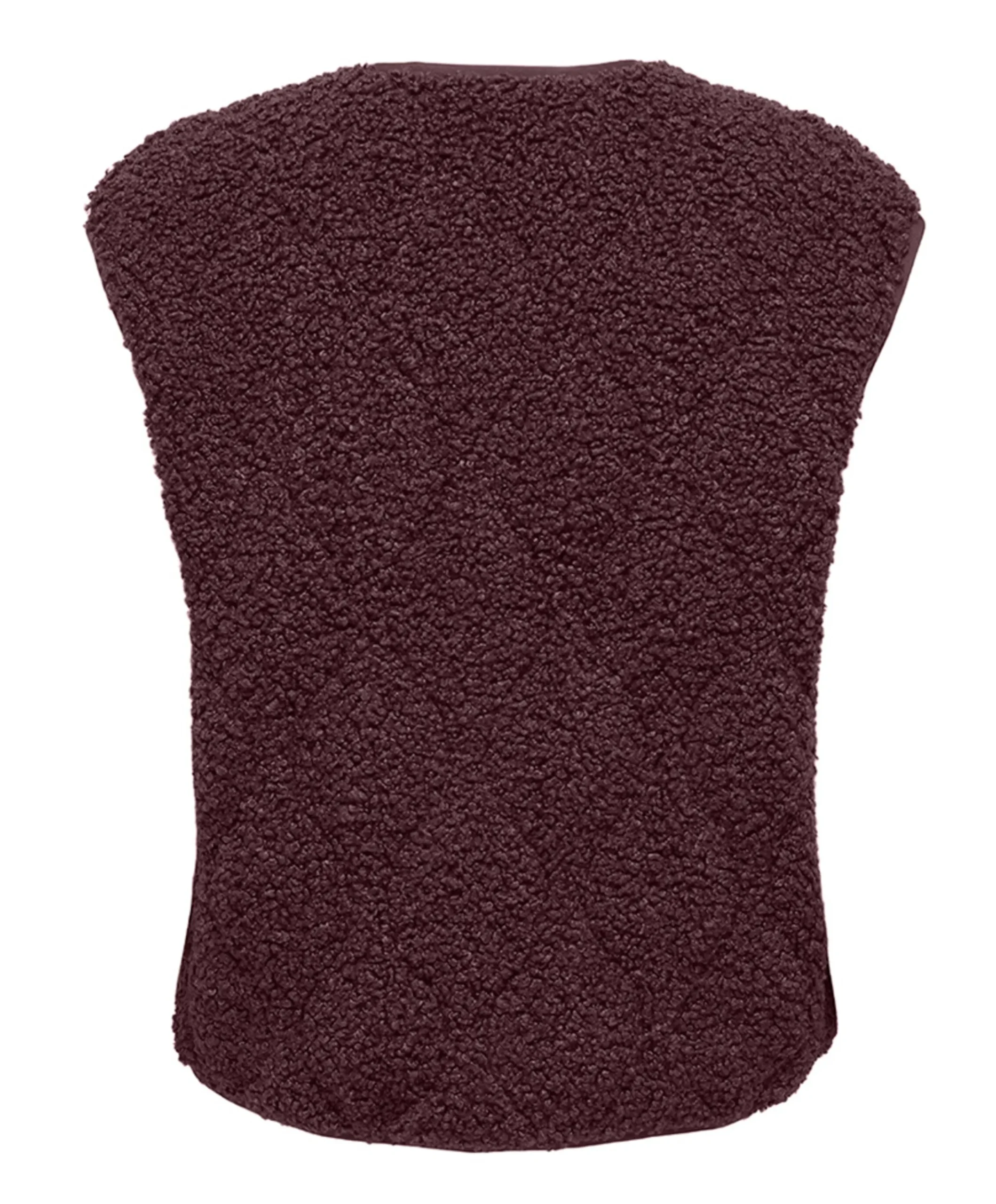 Dames gilet bordeaux