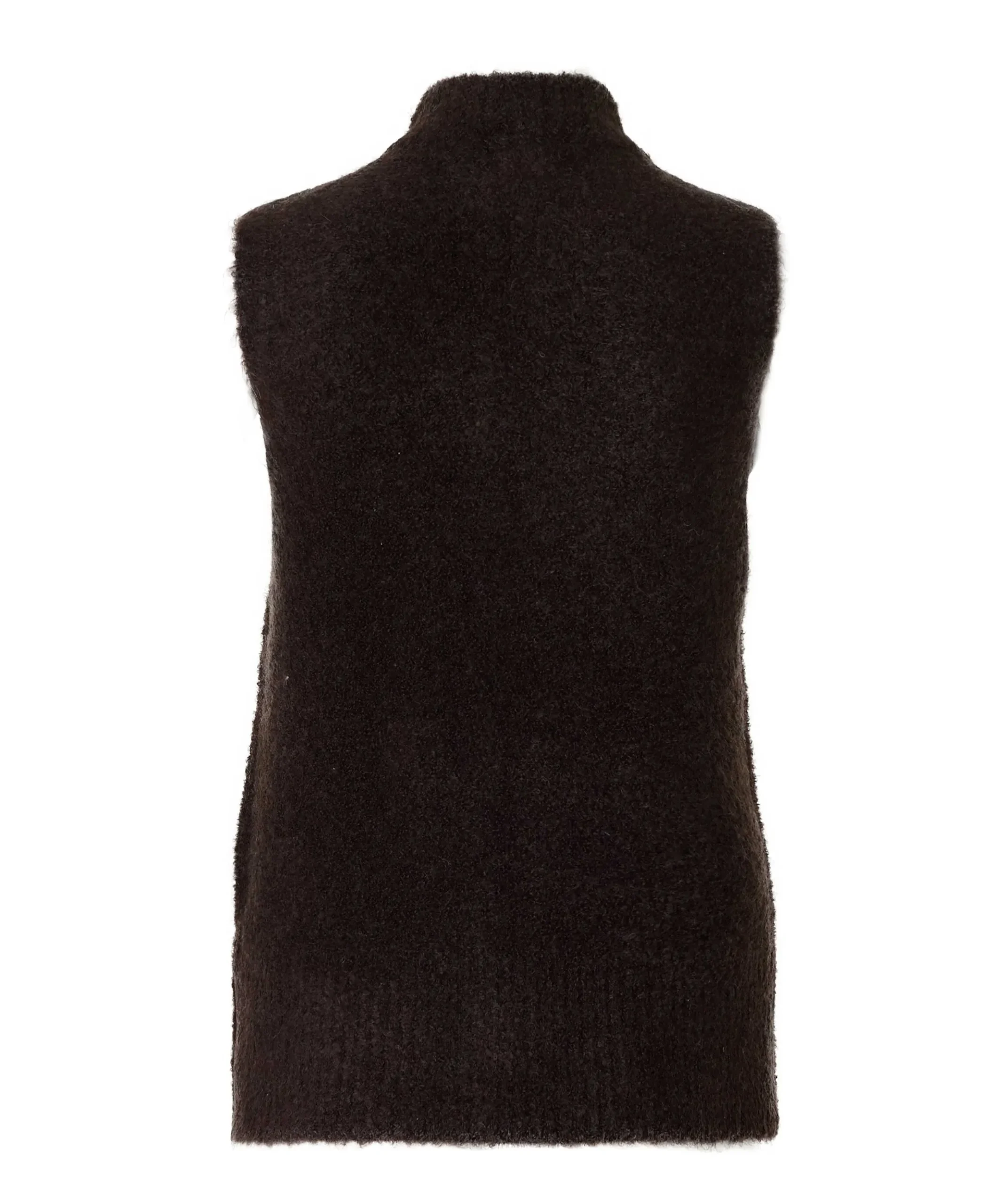 Dames gilet bruin