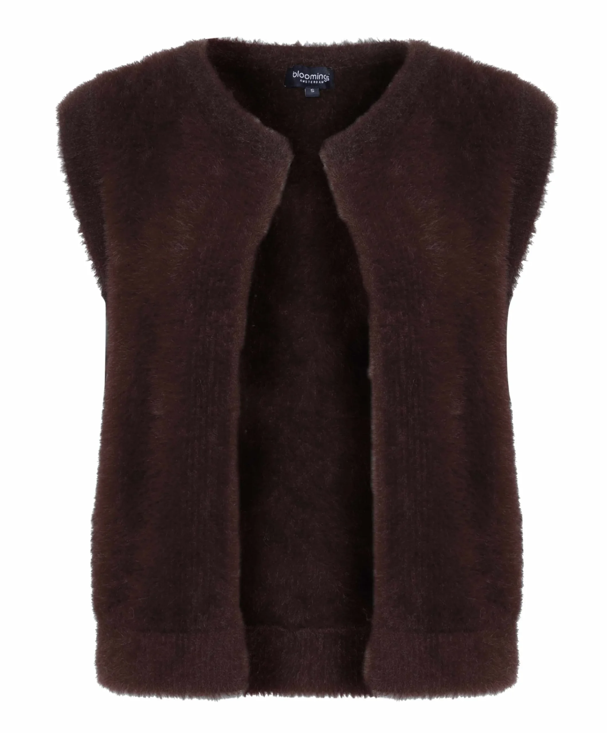 Dames gilet bruin