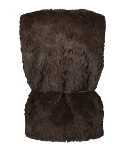 Dames gilet bruin