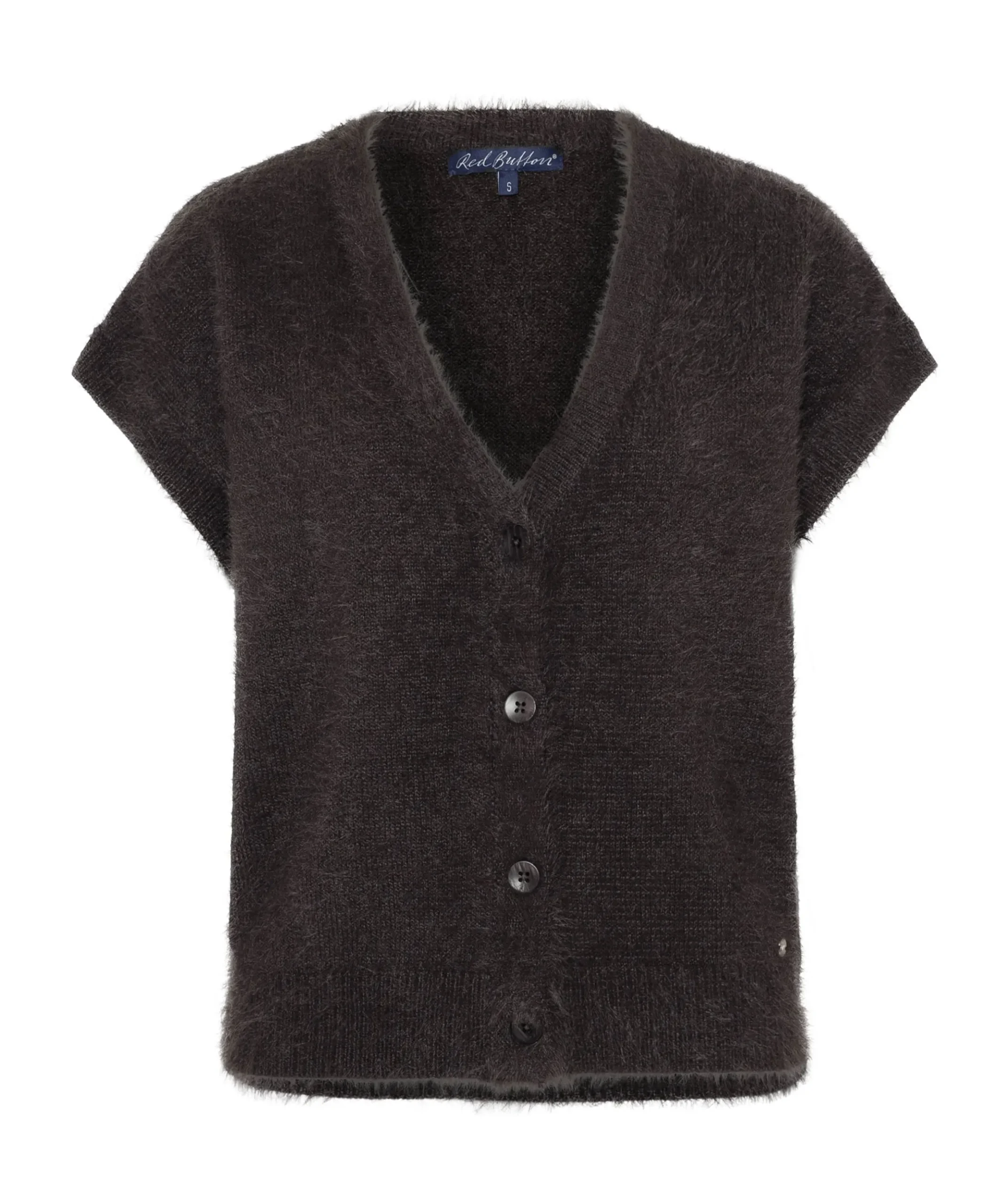 Dames gilet bruin