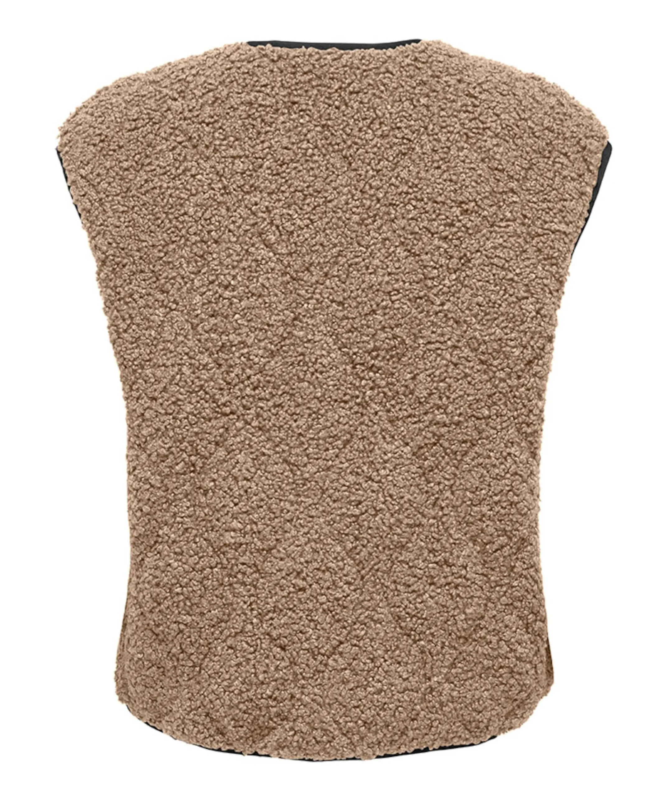 Dames gilet bruin