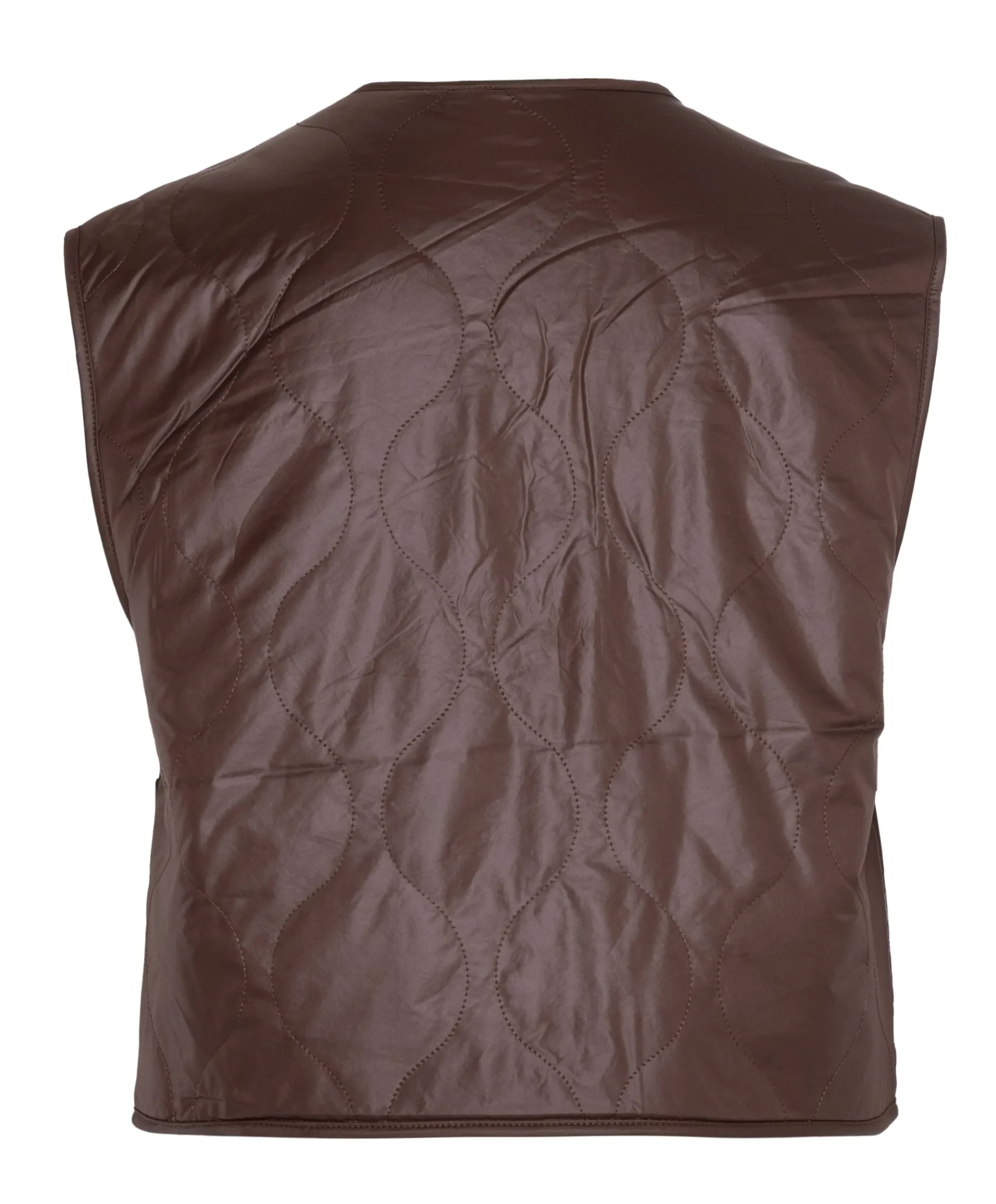 Dames gilet bruin