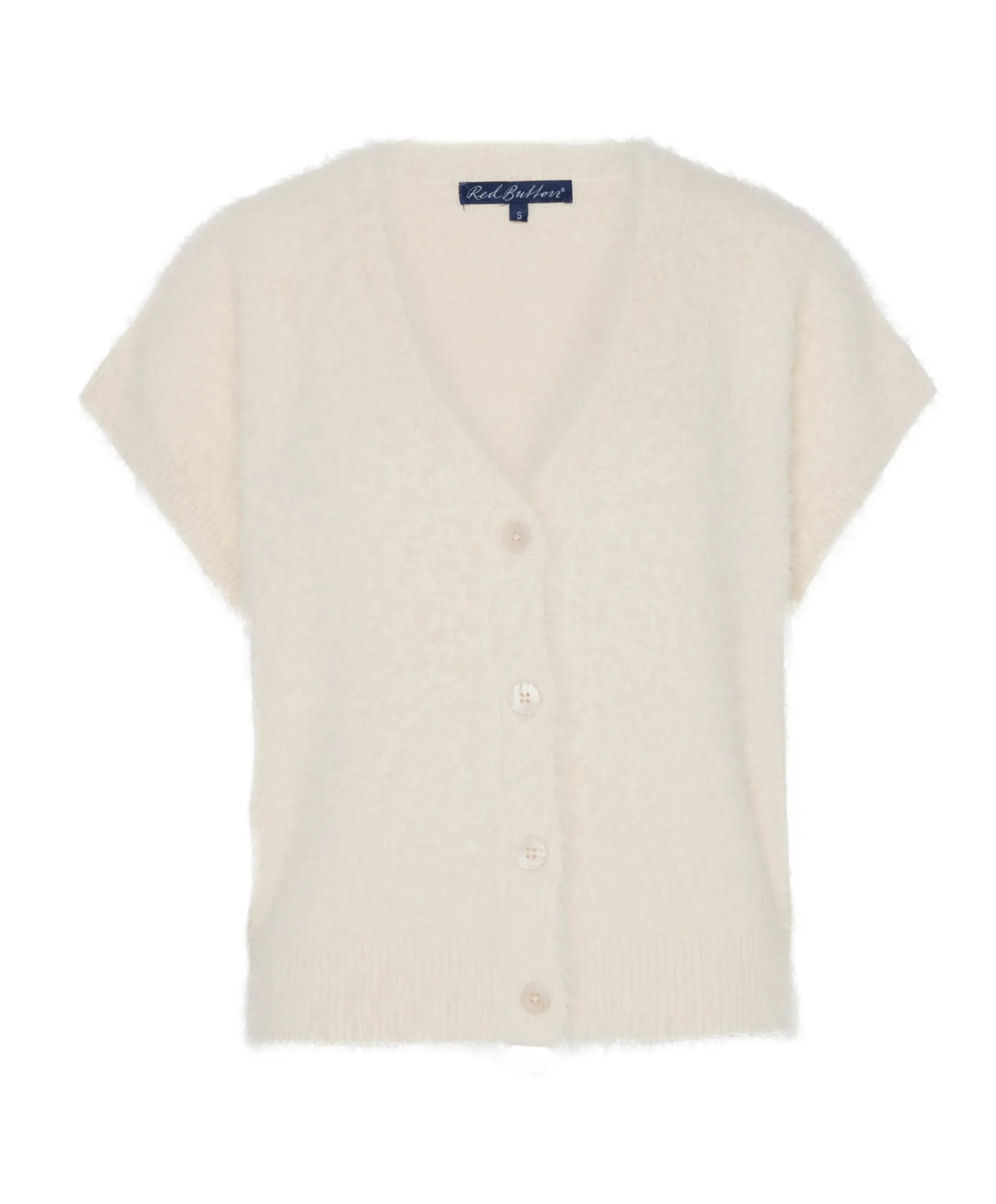 Dames gilet ecru
