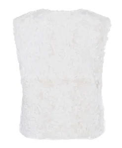 Dames gilet ecru