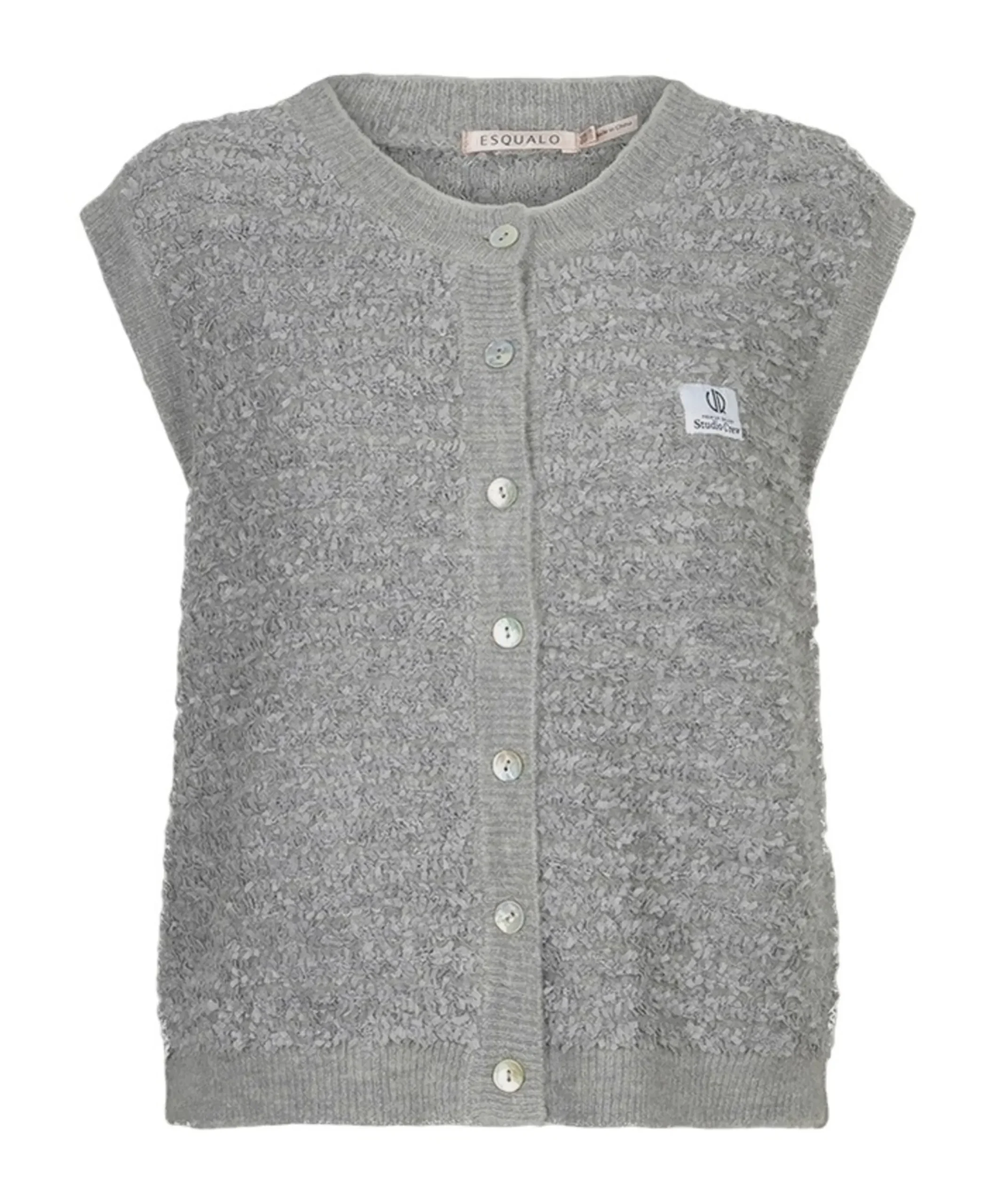 Dames gilet grijs