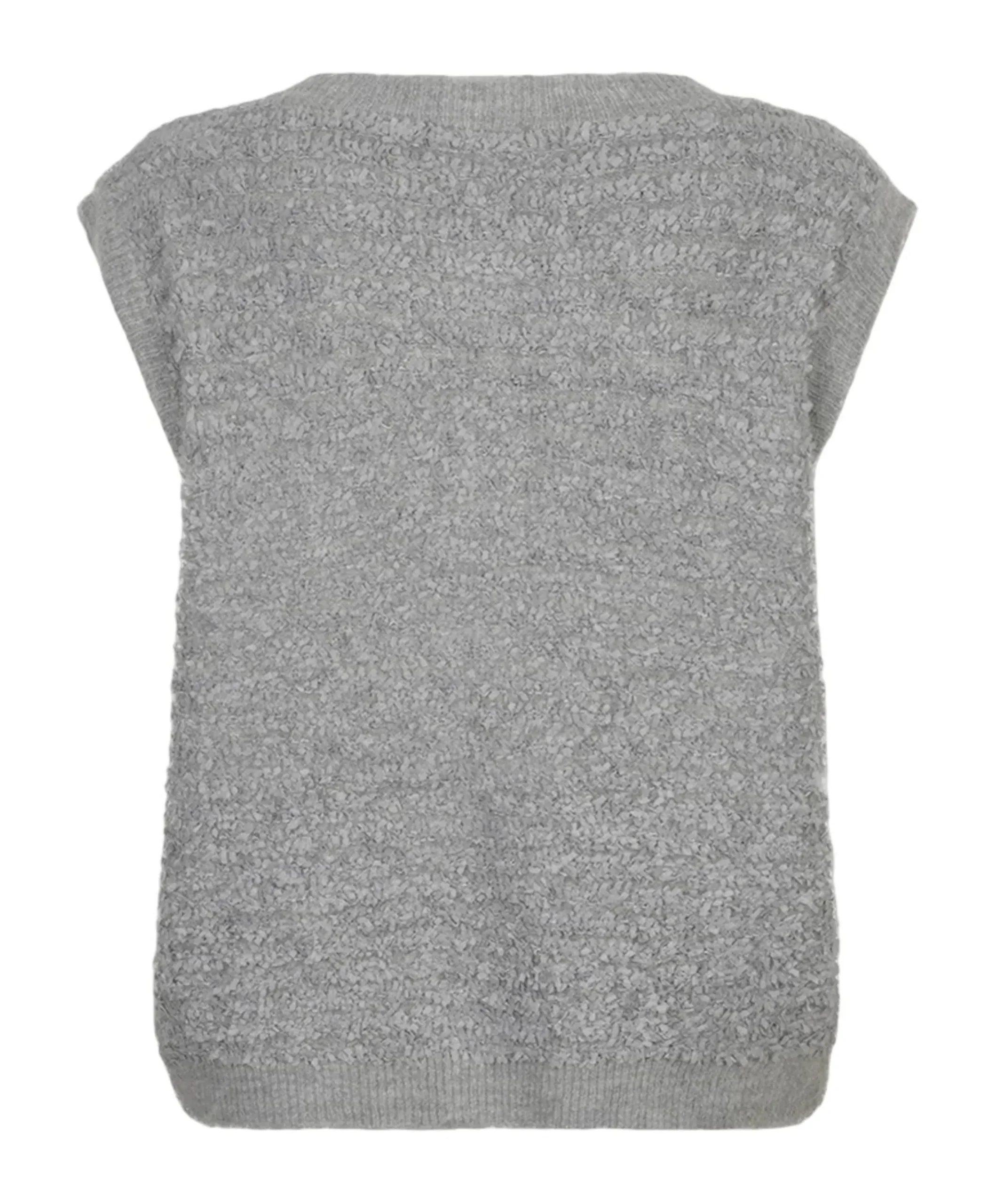 Dames gilet grijs