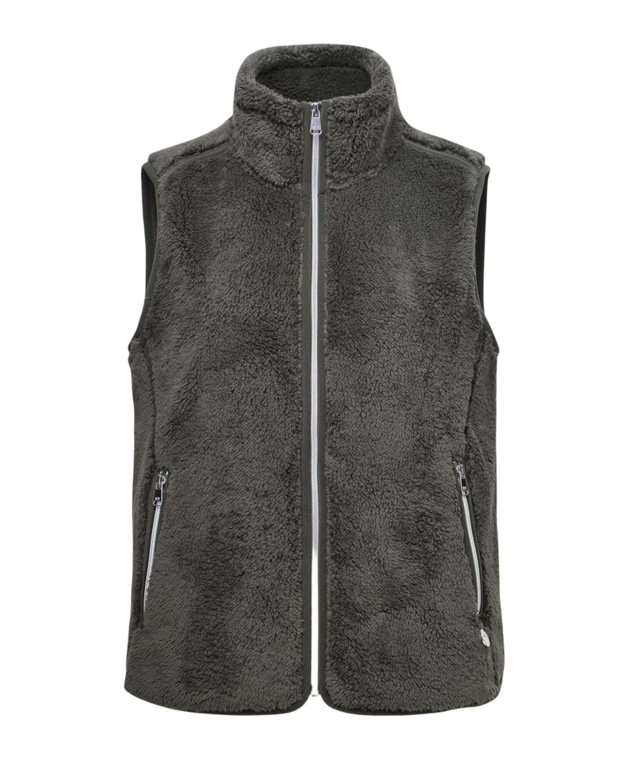 Dames gilet groen
