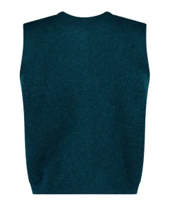 Dames gilet groen