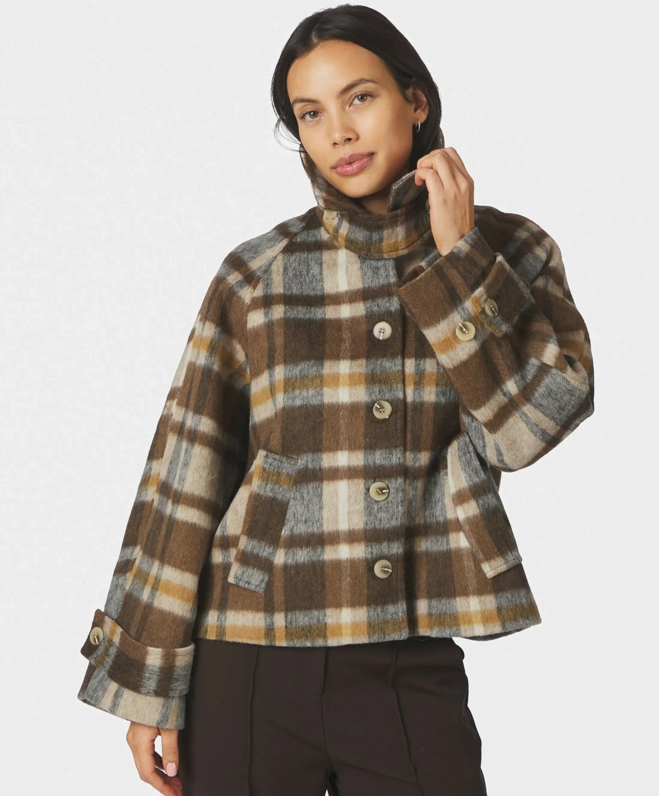 Dames jas beige