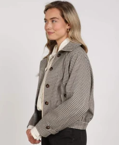 Dames jas beige
