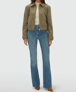 Dames jas beige