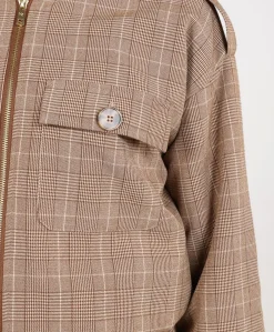 Dames jas beige