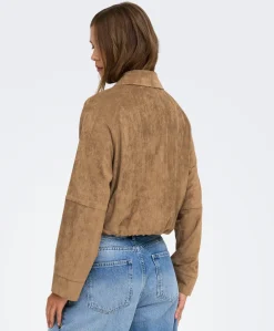 Dames jas beige