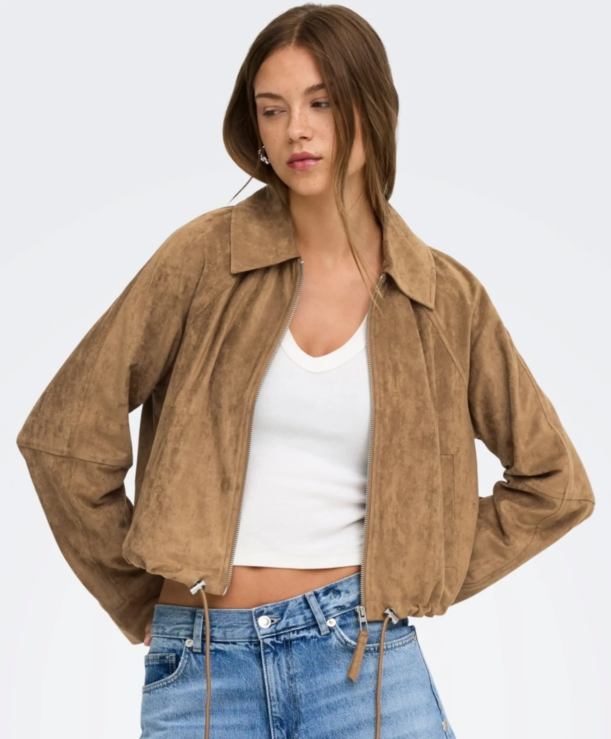 Dames jas beige