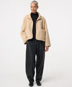 Dames jas beige
