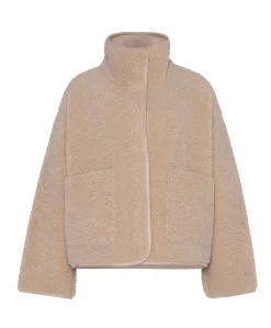 Dames jas beige