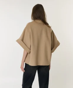 Dames jas beige