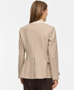 Dames jas beige