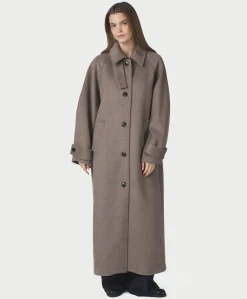 Dames jas beige