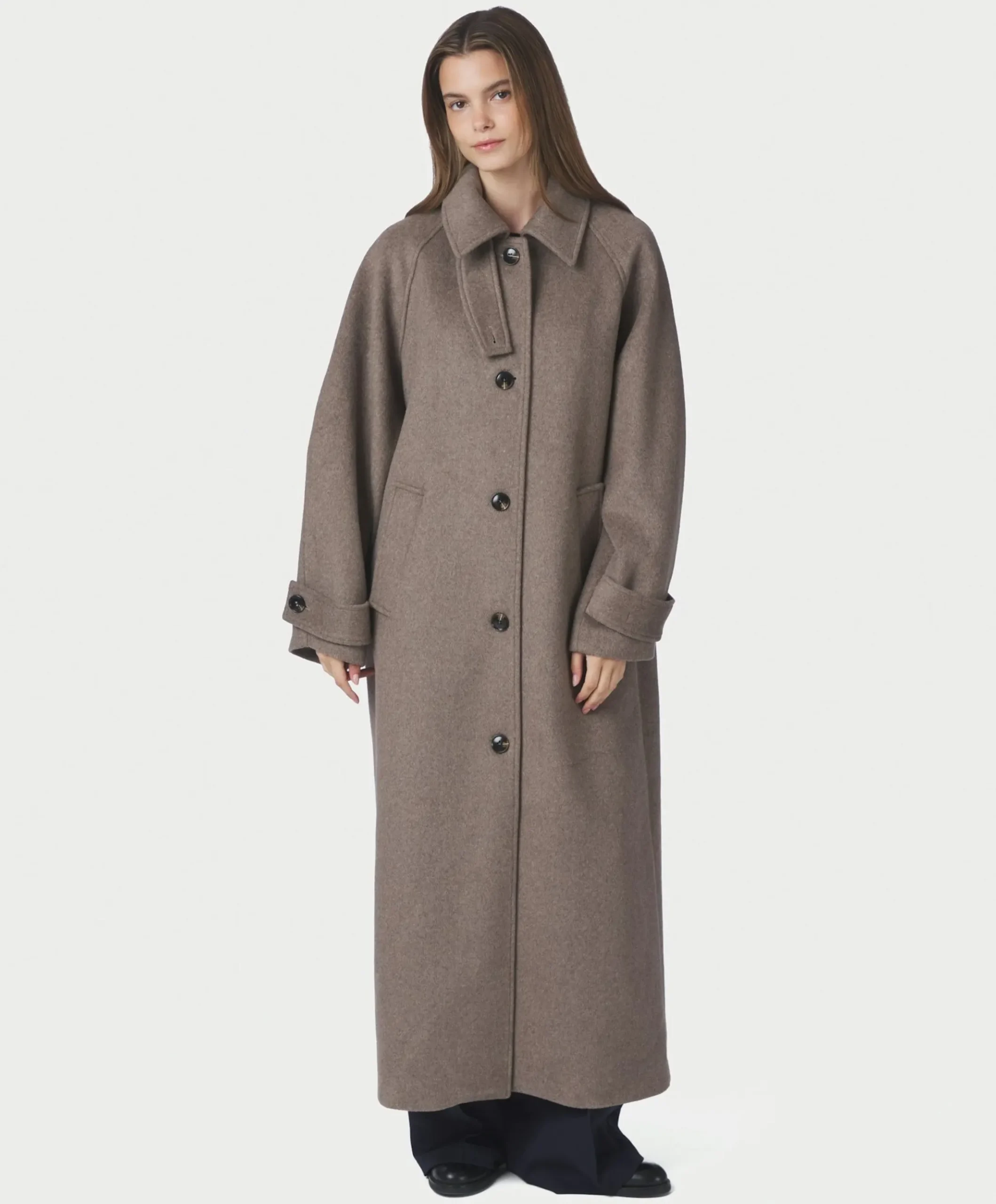 Dames jas beige