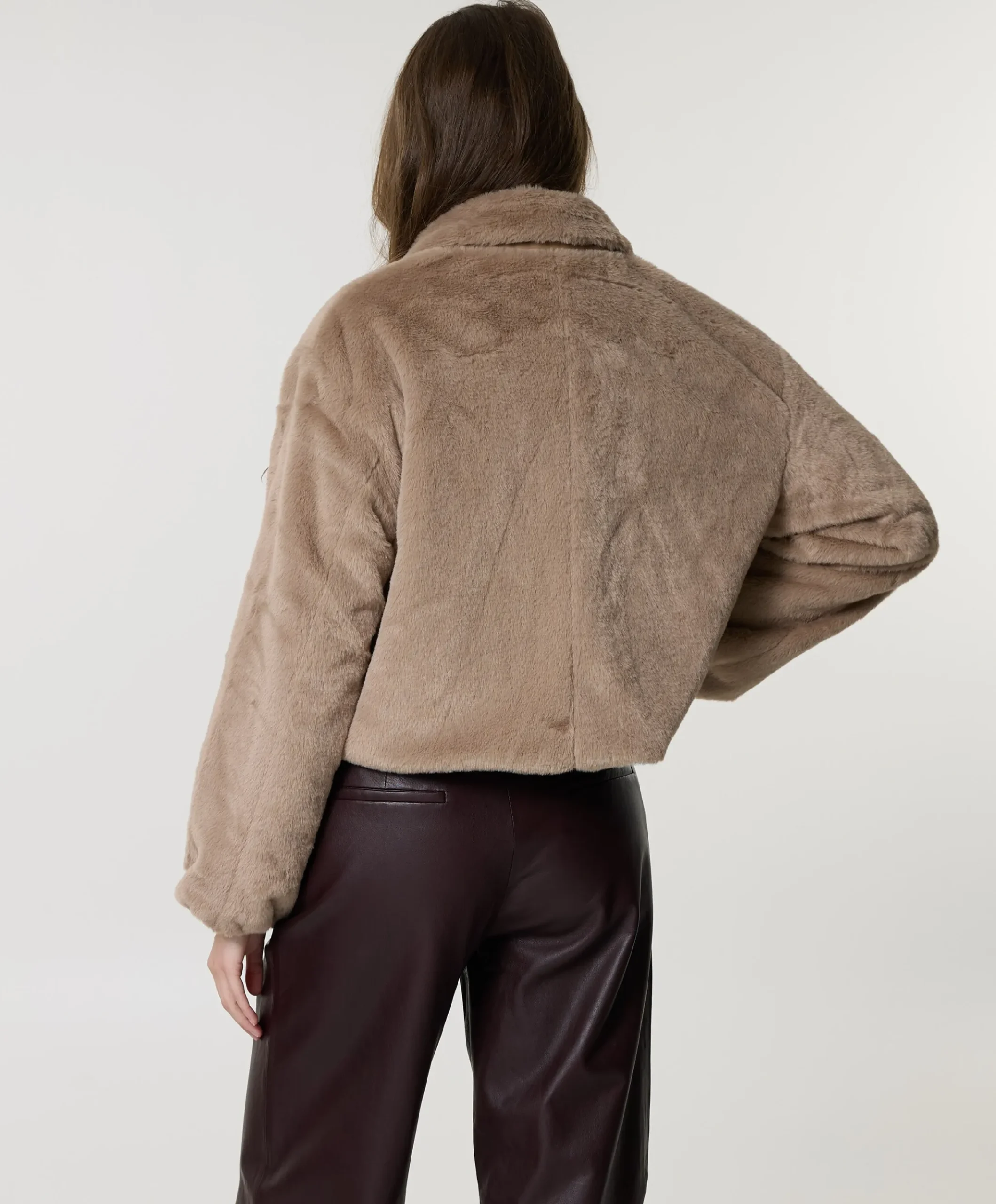 Dames jas beige