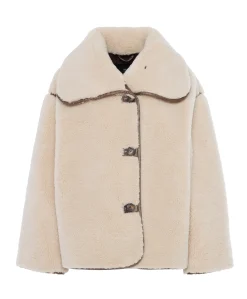 Dames jas beige