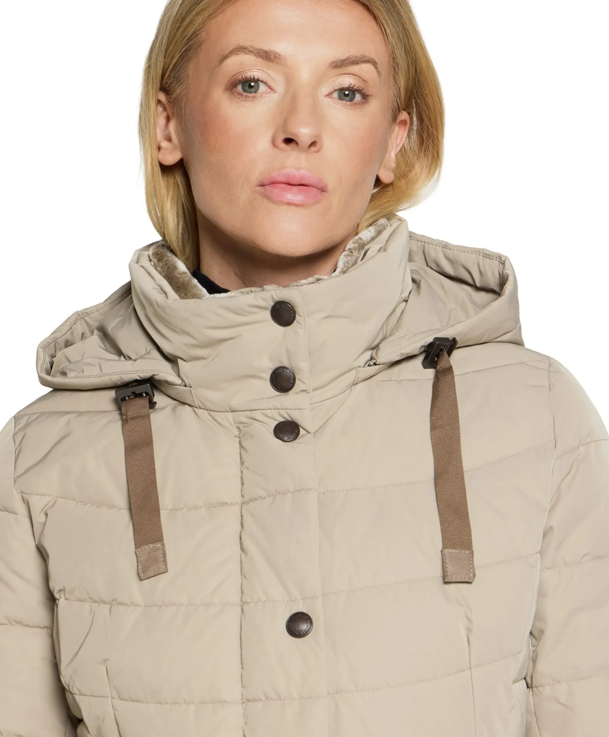 Dames jas beige