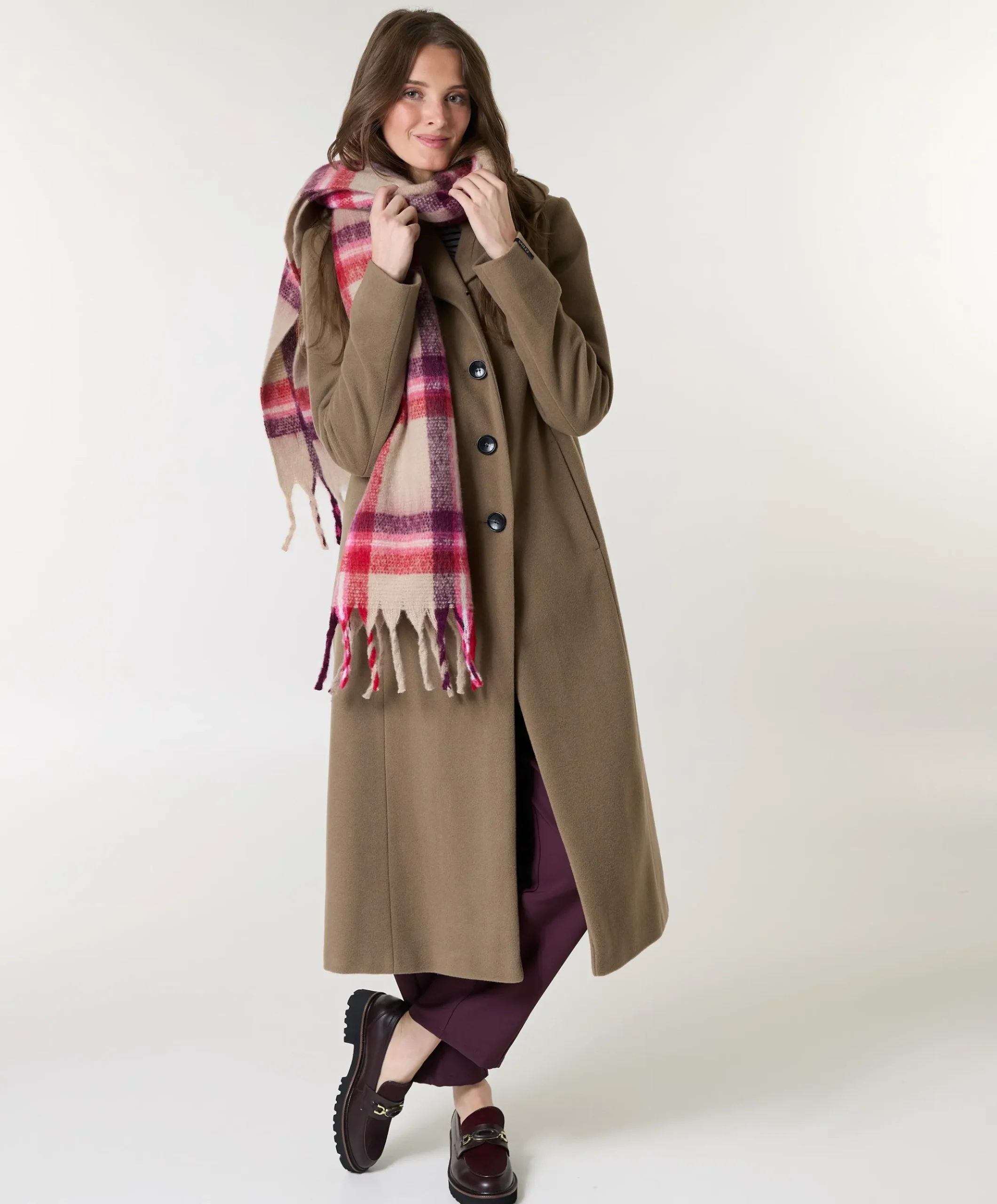 Dames jas beige