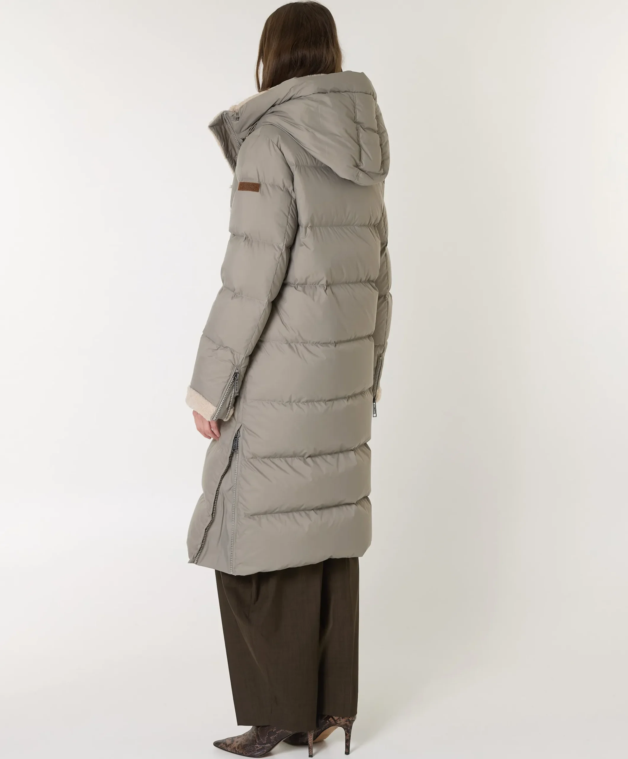 Dames jas beige