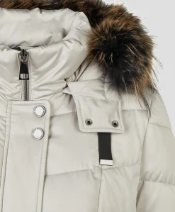 Dames jas beige