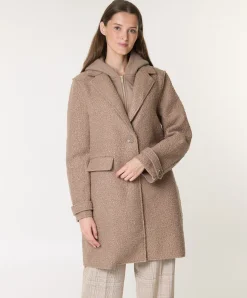 Dames jas beige