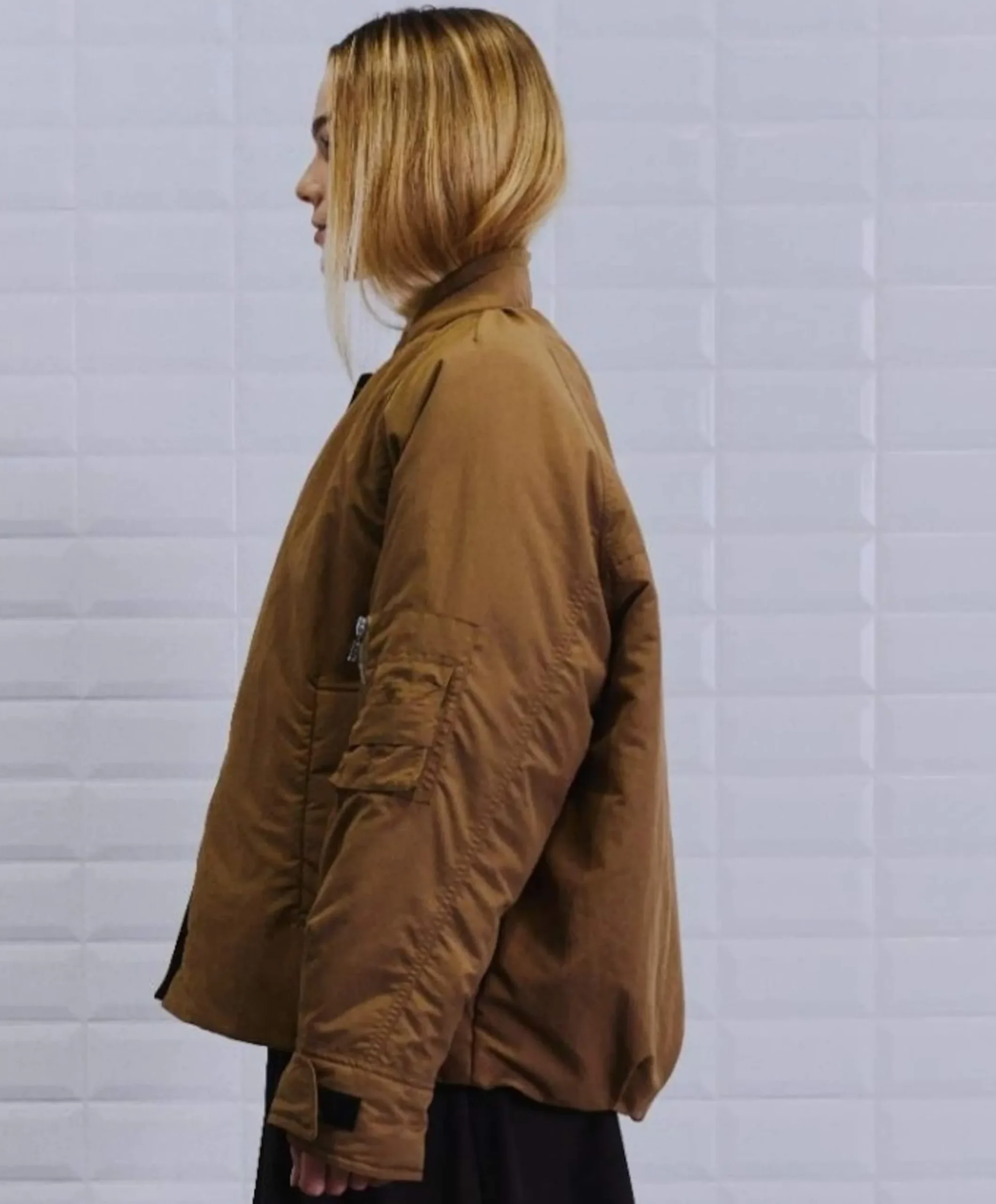 Dames jas beige
