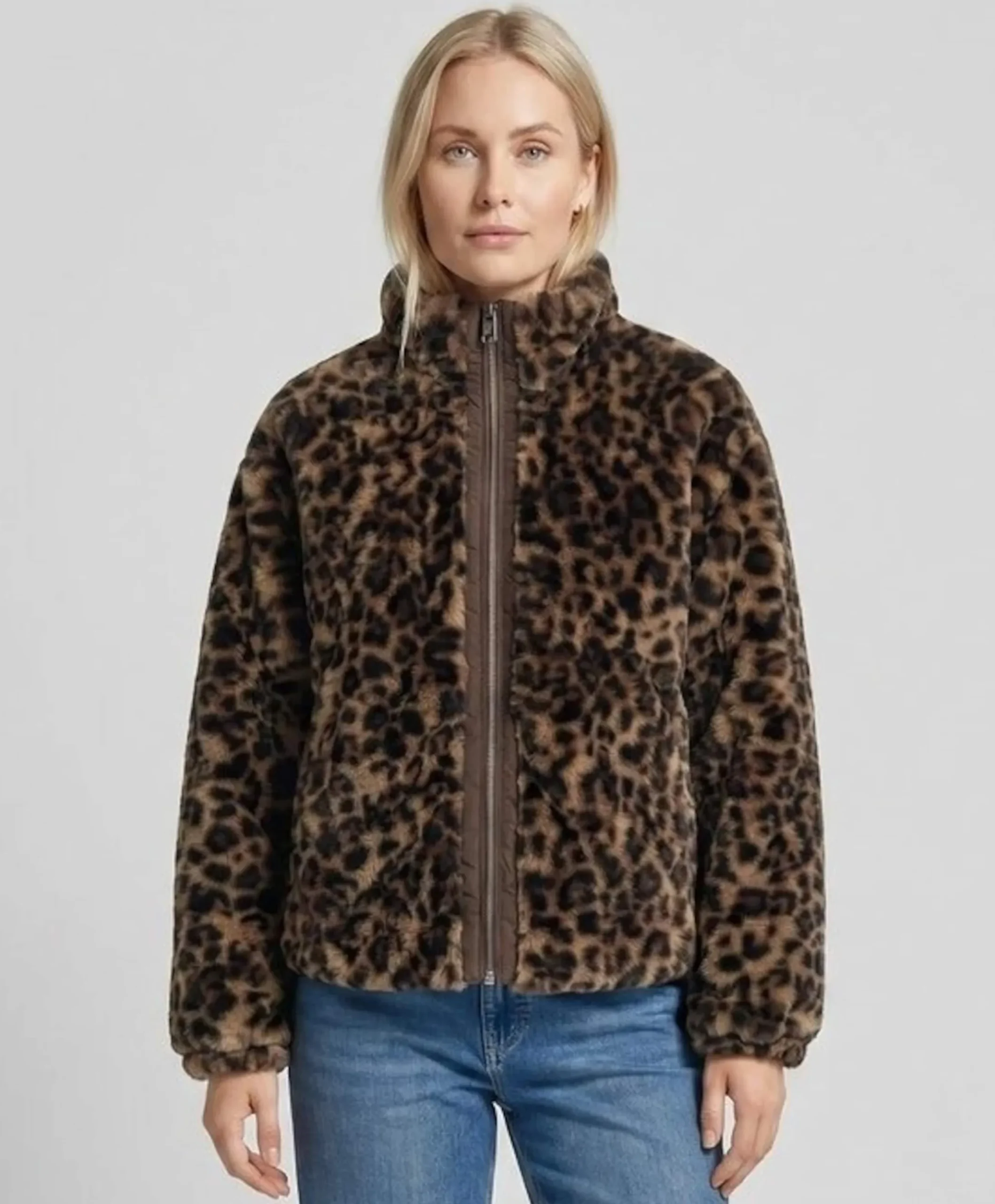 Dames jas beige