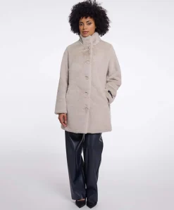 Dames jas beige