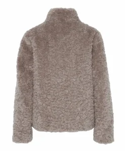 Dames jas beige