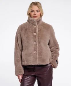 Dames jas beige