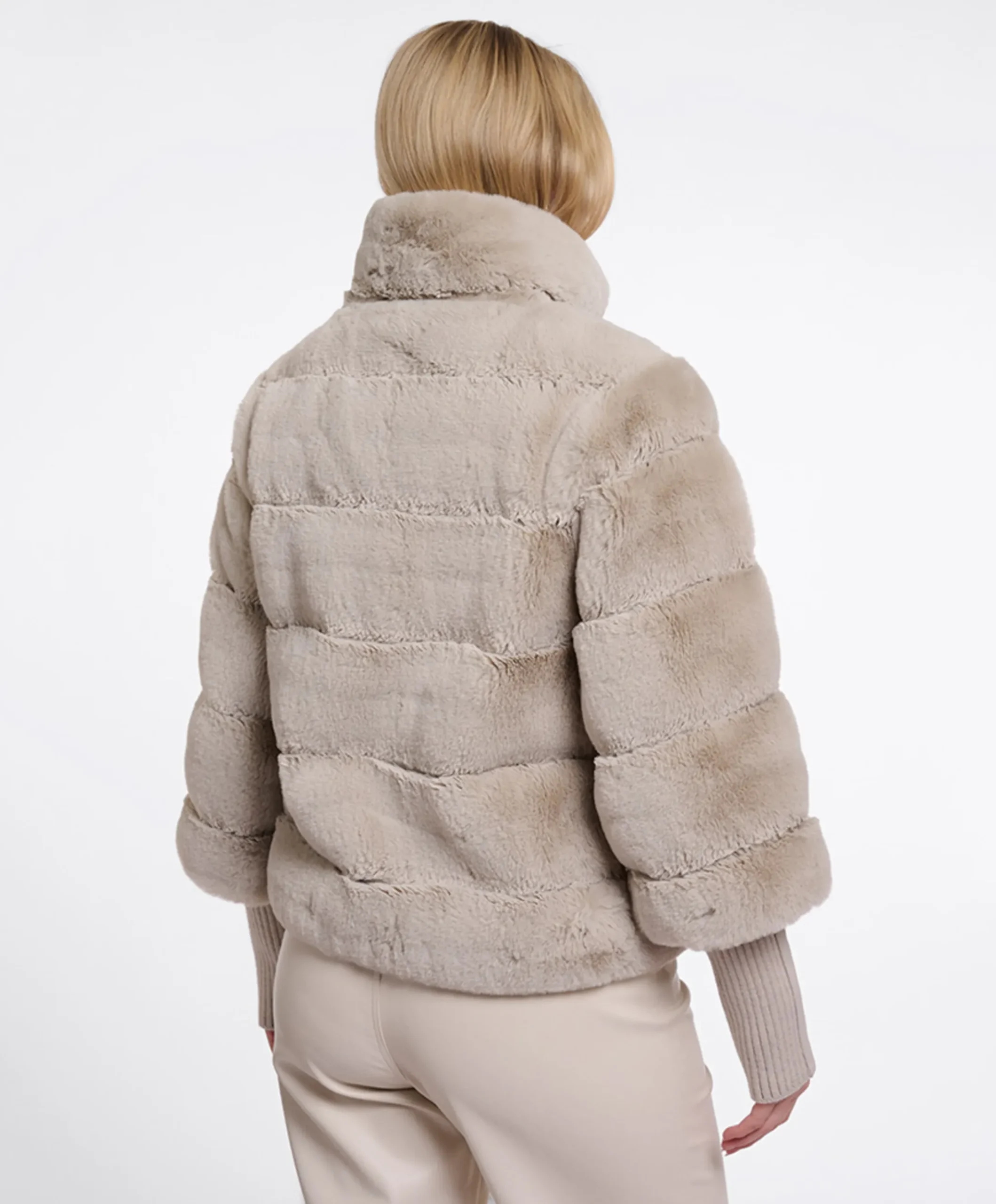 Dames jas beige