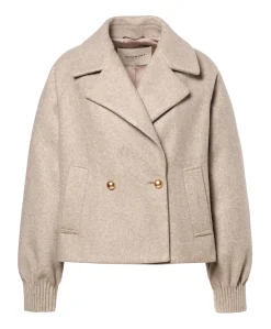 Dames jas beige