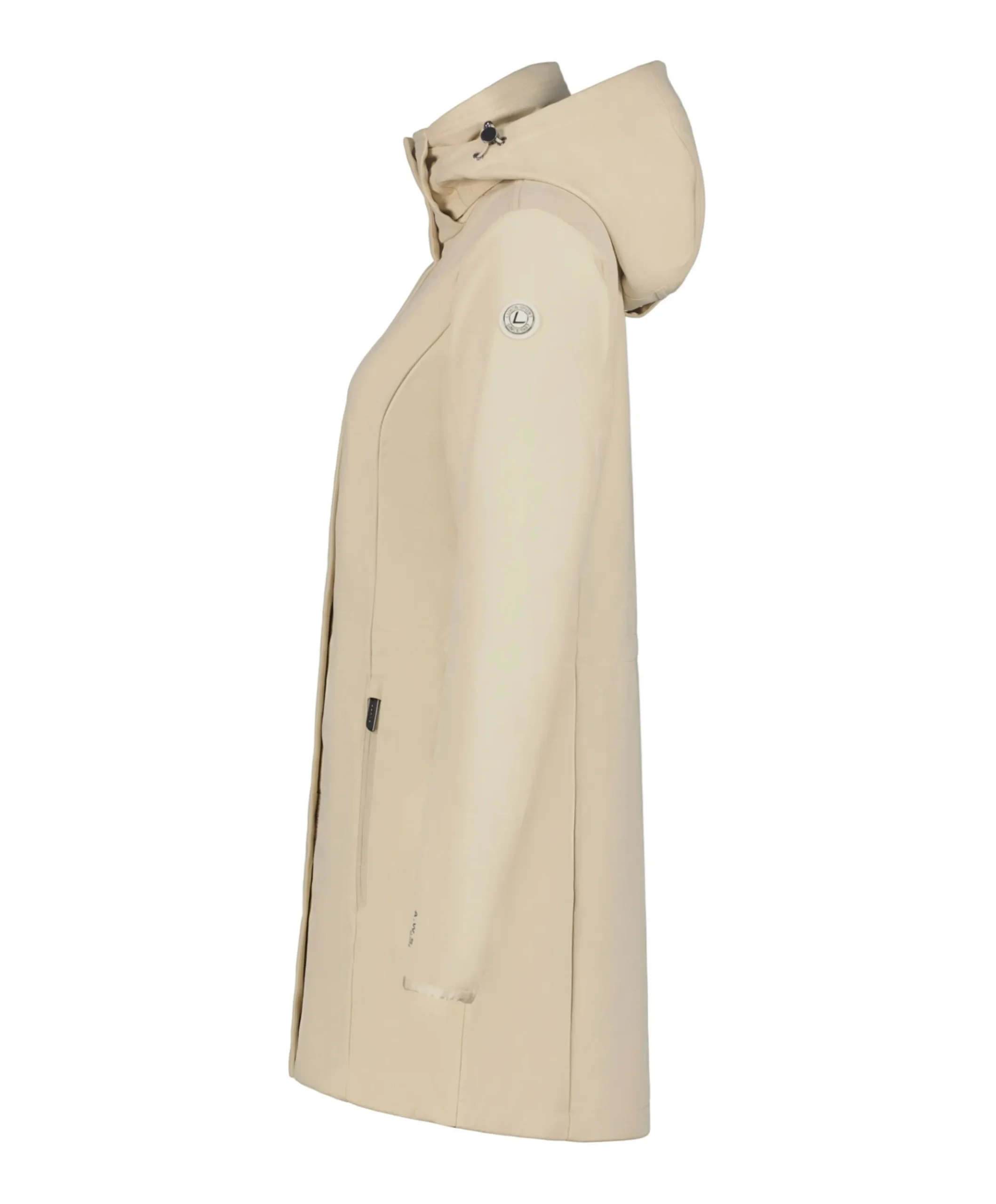 Dames jas beige