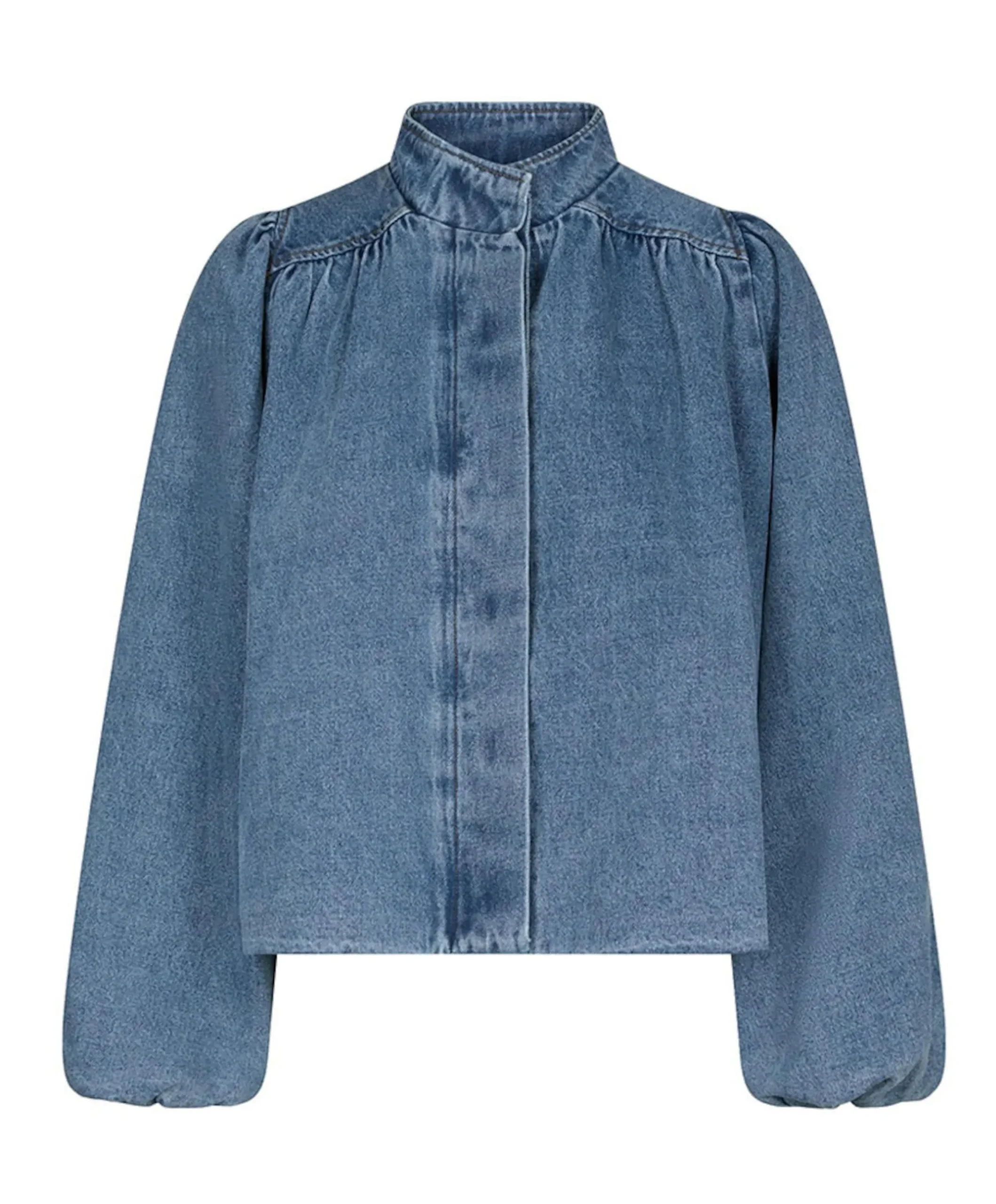 Dames jas blauw